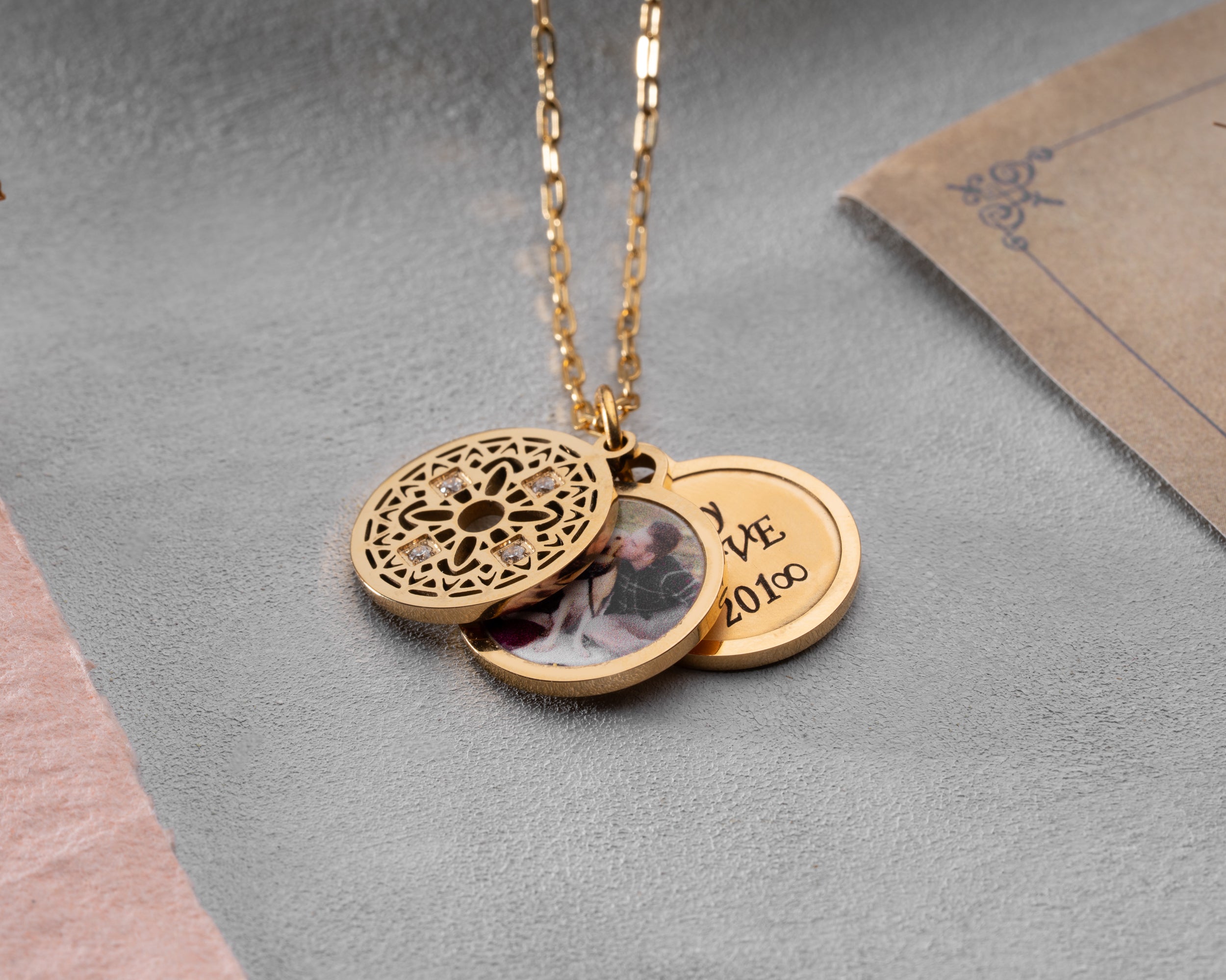 Personalized Locket Necklace