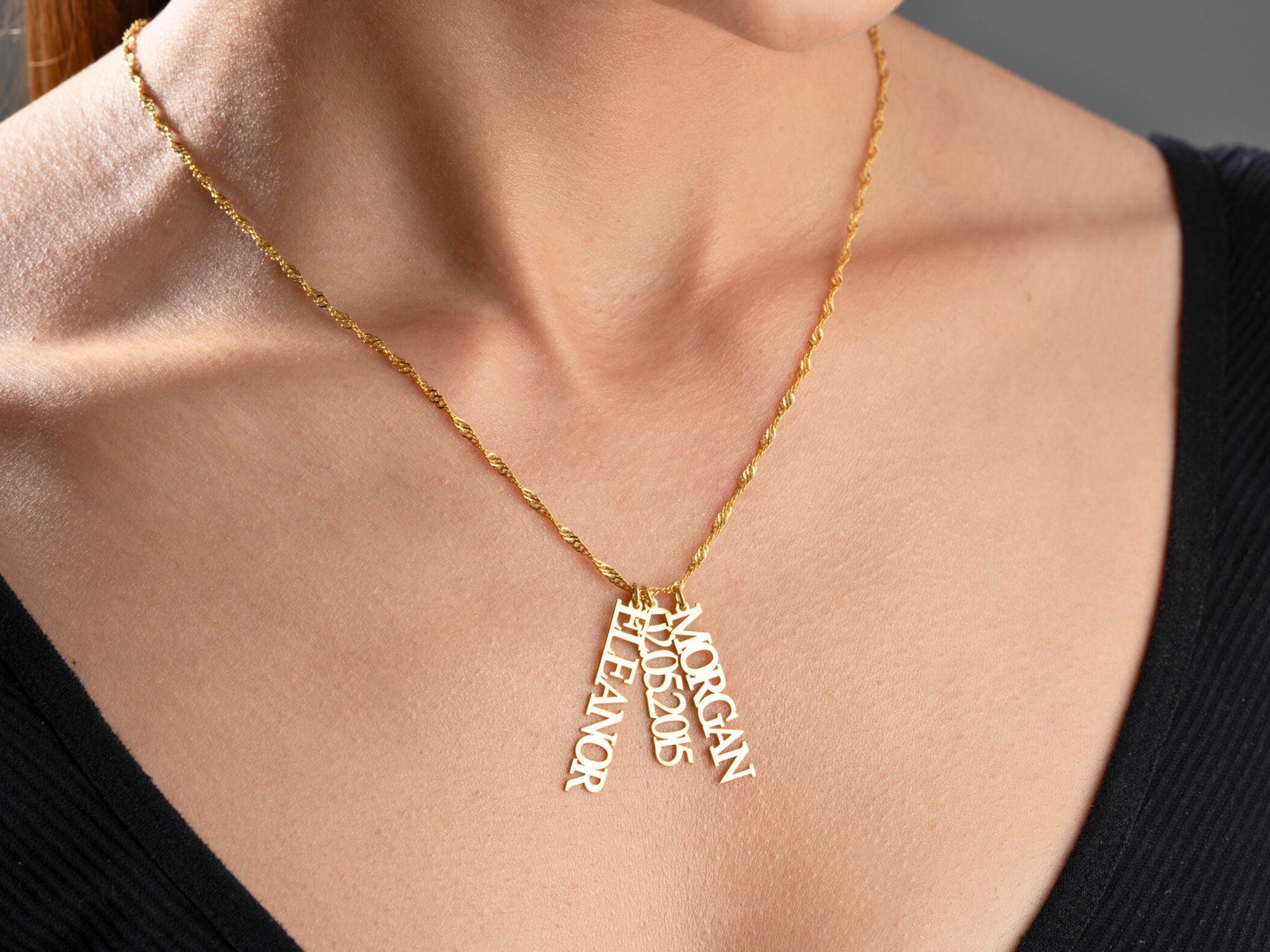 Multiple Name Necklace