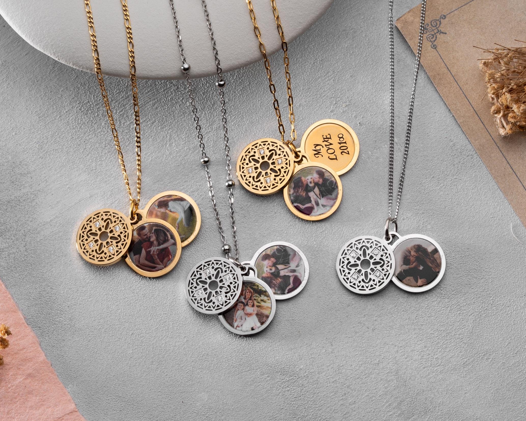 Personalized Locket Necklace