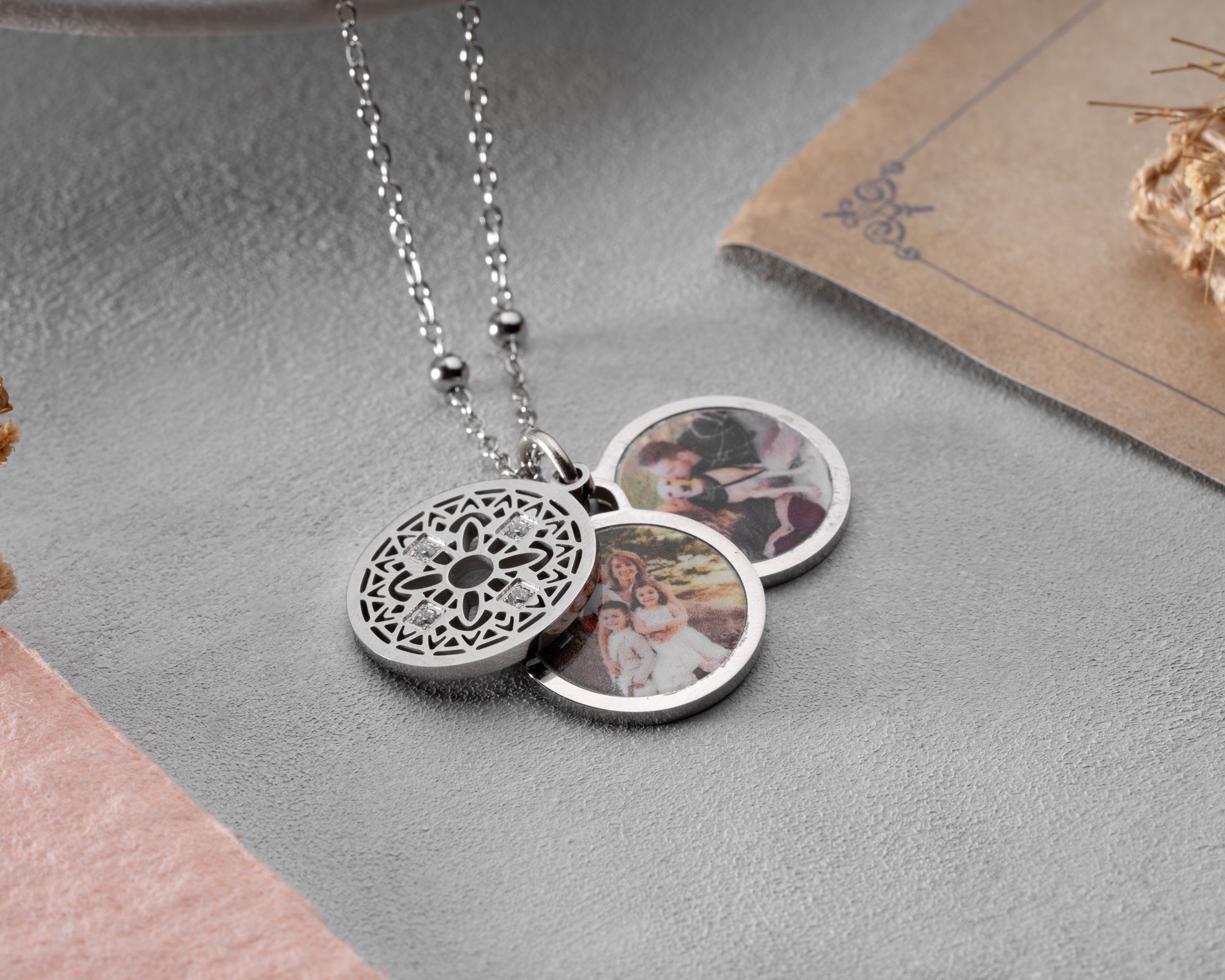 Custom Photo Locket Necklace