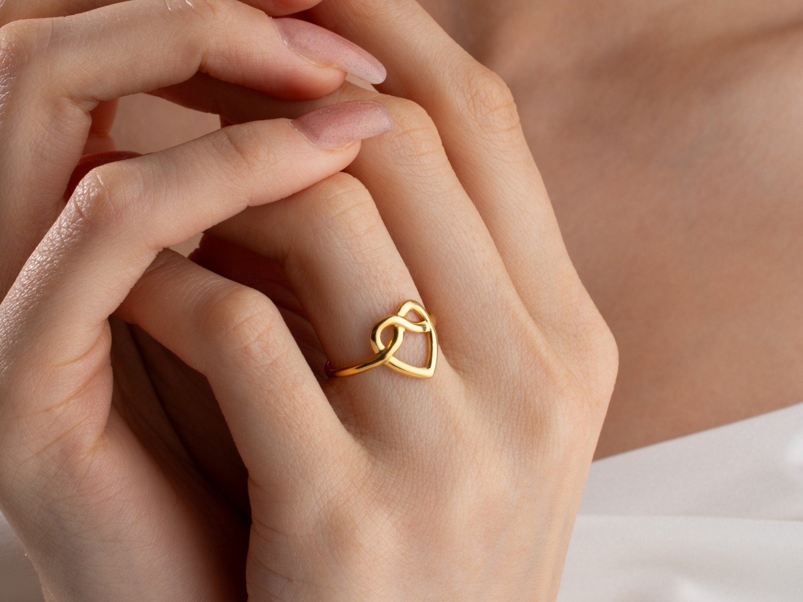Heart Knot Ring
