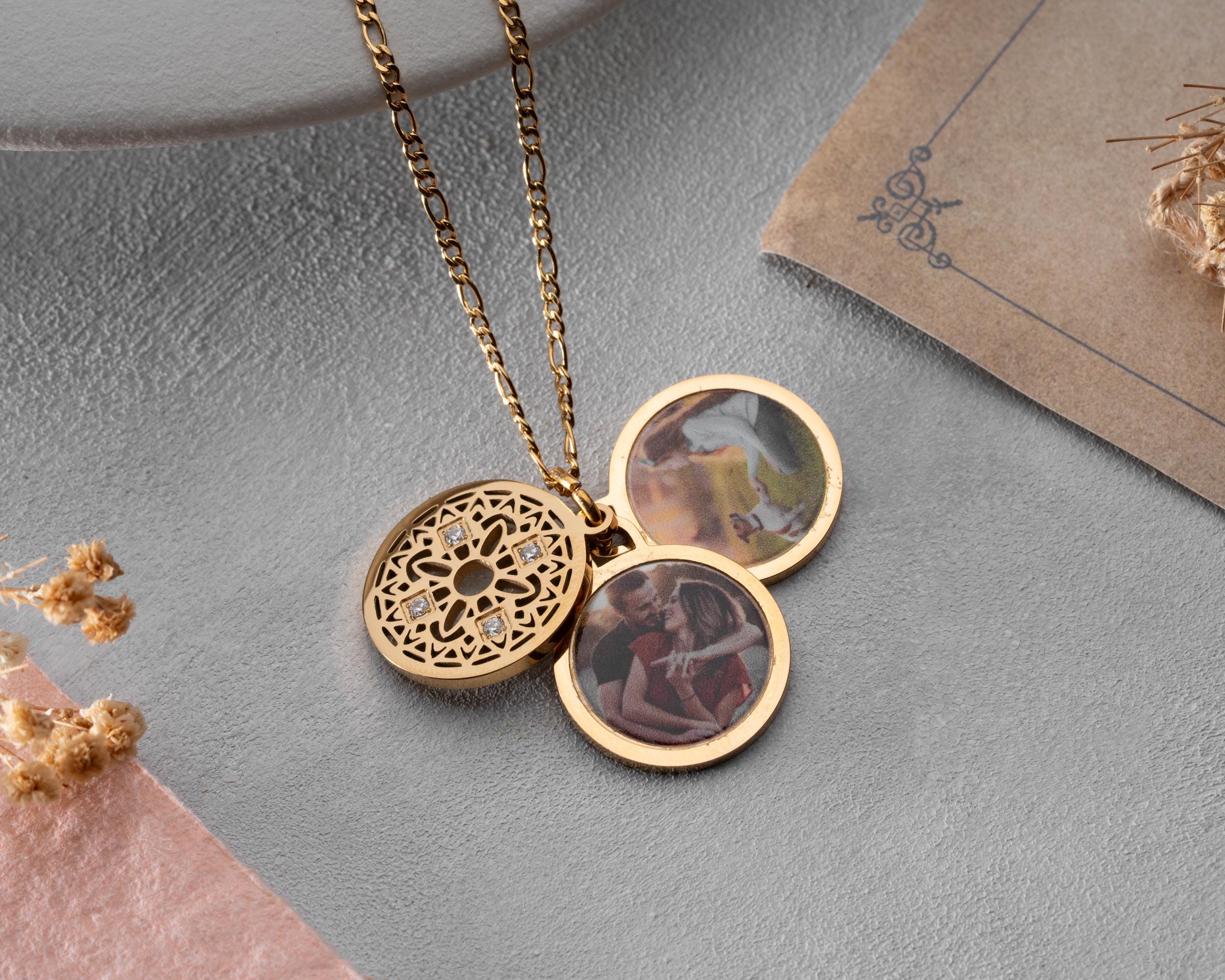 Custom Photo Locket Necklace