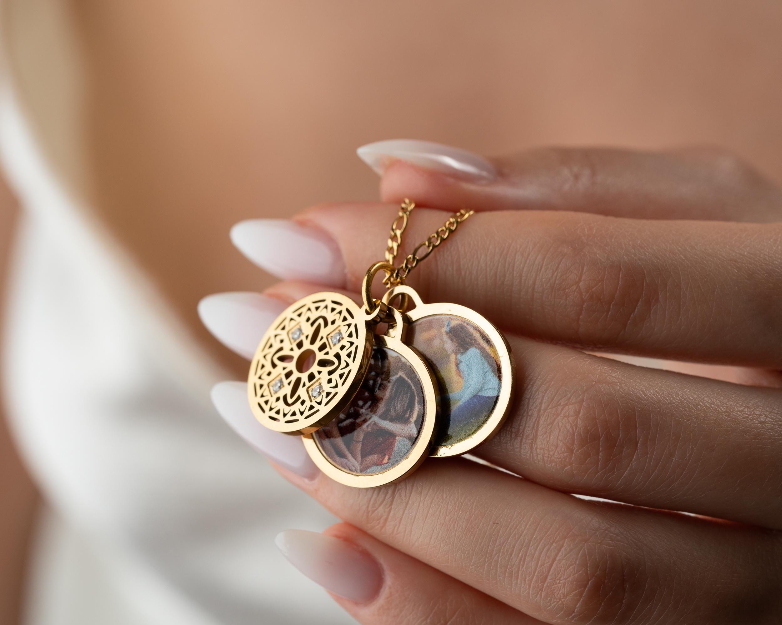 Custom Photo Locket Necklace
